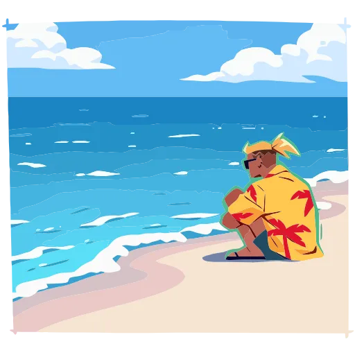 🏖 Эмодзи «Мако» для Telegram