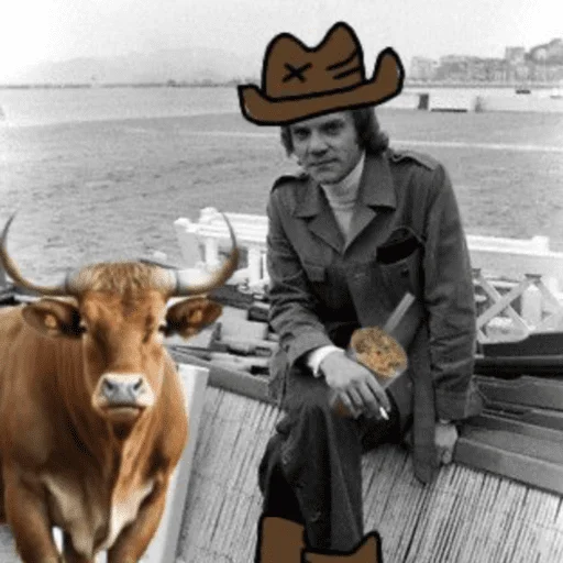 🥛 Стикер «Malcolm» для Telegram