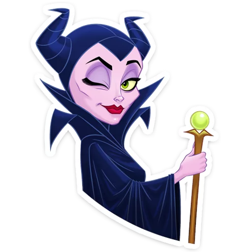 😉 Стикер «Maleficent» для Telegram