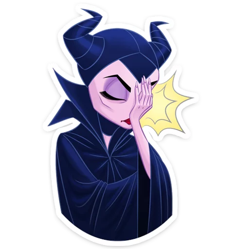🤦‍♀️ Стикер «Maleficent» для Telegram