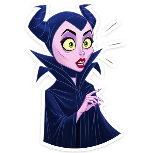 😳 Стикер «Maleficent» для Telegram