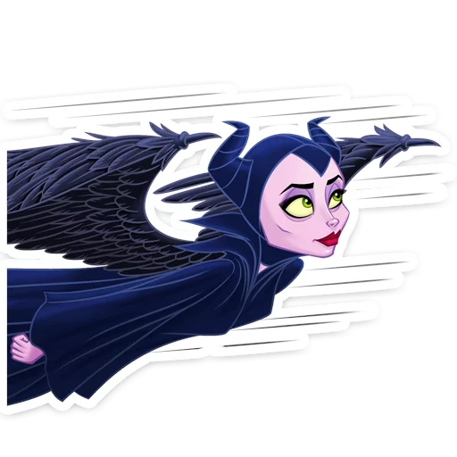 😈 Стикер «Maleficent» для Telegram