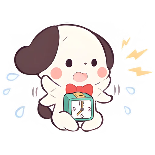 😱 Стикер «Маленький щенок» для Telegram