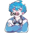 😬 Эмодзи «Малин-тян и Джем-кун» для Telegram