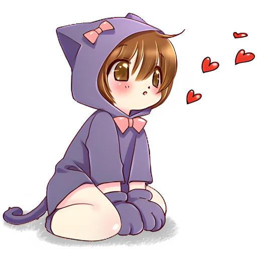 🥰 Стикер «Малыш кот» для Telegram