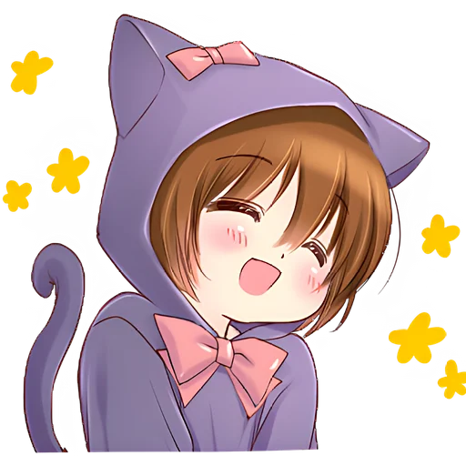 😊 Стикер «Малыш кот» для Telegram