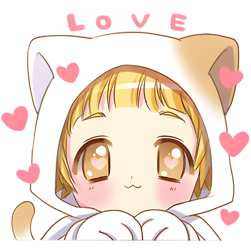 🥰 Стикер «Малыш кот» для Telegram
