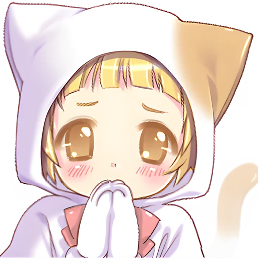 🙏 Стикер «Малыш кот» для Telegram