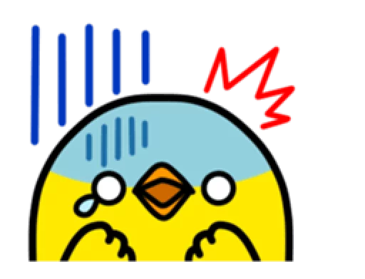 😰 Стикер «Mame Piyo» для Telegram
