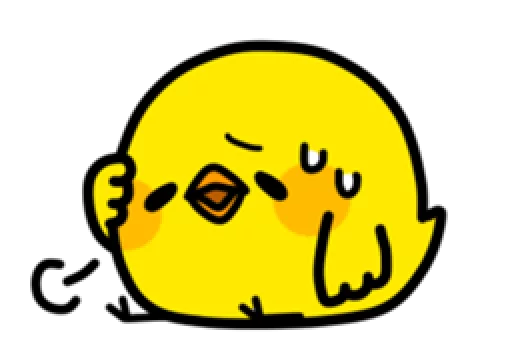😟 Стикер «Mame Piyo» для Telegram