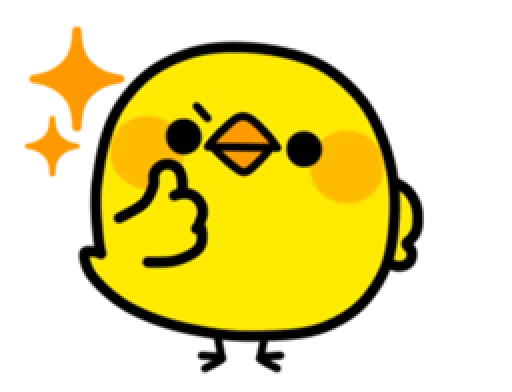 👍 Стикер «Mame Piyo» для Telegram