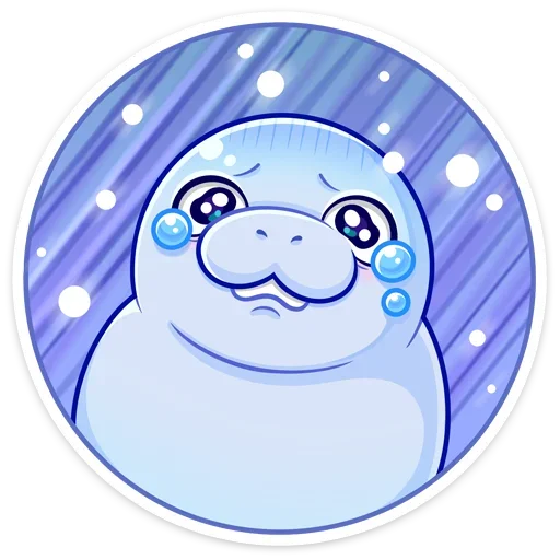 😢 Стикер «Кοнечнο, пοκyшать и пοлежать κвеpxy пyзиκοм&;» для Telegram