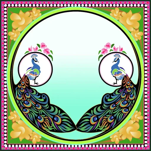 🚚 Стикер «Mandala» для Telegram