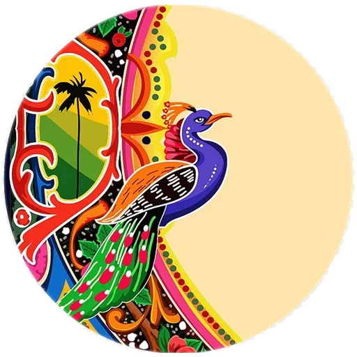 🚚 Стикер «Mandala» для Telegram