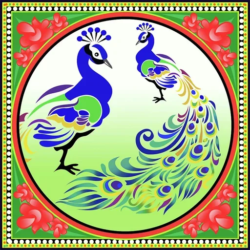 🚚 Стикер «Mandala» для Telegram
