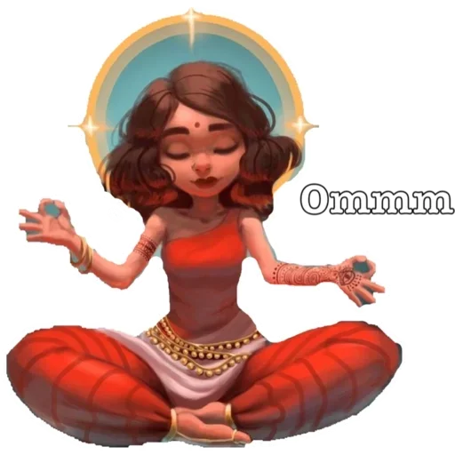😙 Стикер «Mandalas» для Telegram