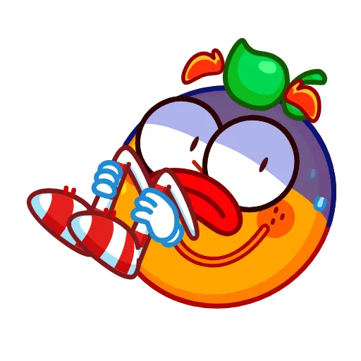 🤩 Стикер «Мандариныч» для Telegram