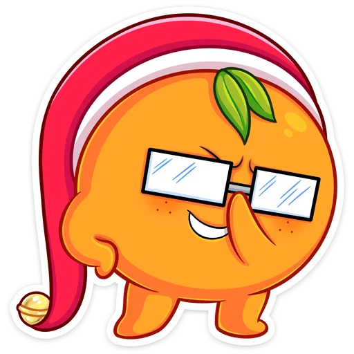 🤦‍♂ Стикер «Мандаринка» для Telegram