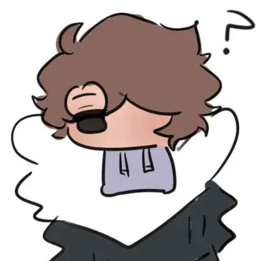 ❔ Стикер «mandela chibi» для Telegram
