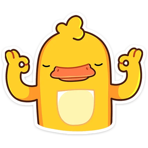 🦆 Стикер «Манго» для Telegram