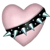 💓 Эмодзи «❤ maniac girl» для Telegram