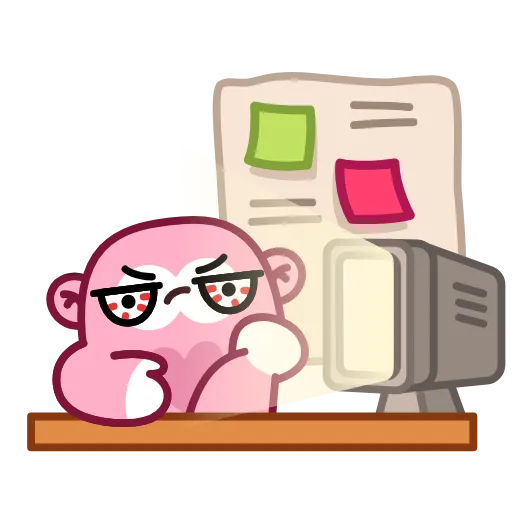 🤩 Эмодзи «Обезьянка Манки» для Telegram
