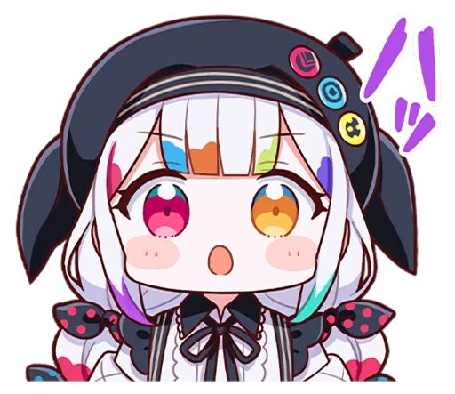 😀 Стикер «魔法少女ノ魔女裁判 LINE» для Telegram