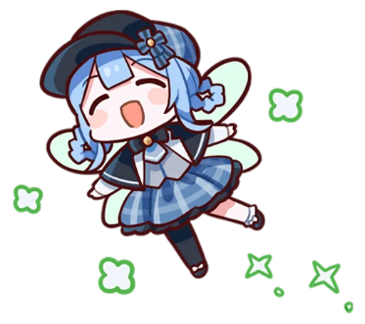 🥰 Стикер «魔法少女ノ魔女裁判 LINE» для Telegram