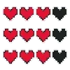 ♥️ Эмодзи «Много букв и пикселей» для Telegram