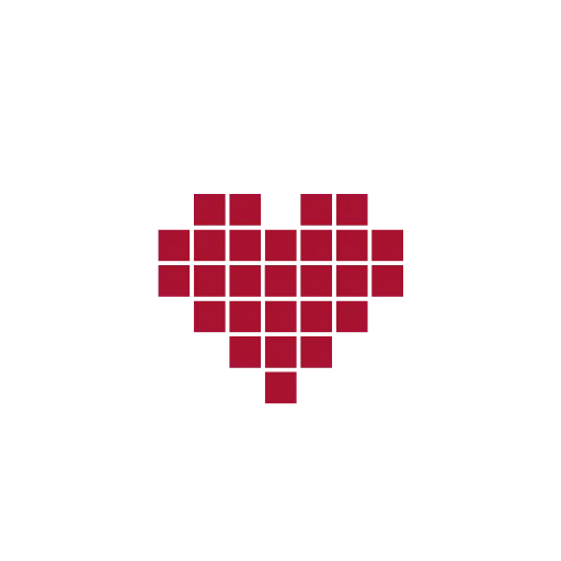 ❤️ Эмодзи «Много букв и пикселей» для Telegram