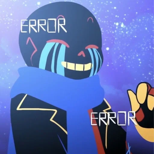 😙 Стикер «Error Sans» для Telegram