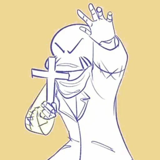 ✝ Стикер «Error Sans» для Telegram