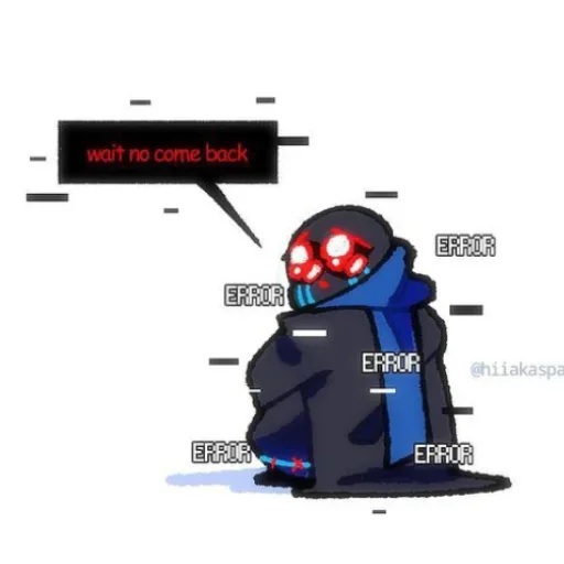 🥺 Стикер «Error Sans» для Telegram