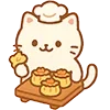 🥟 Эмодзи «猫咪» для Telegram
