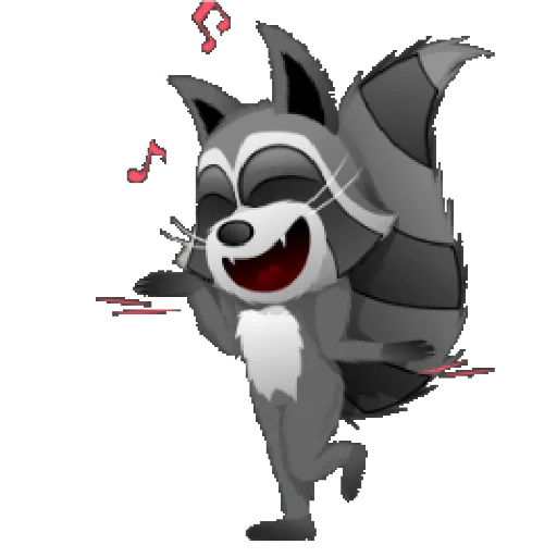 🎤 Стикер «Mapache» для Telegram