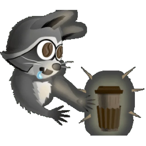☕ Стикер «Mapache» для Telegram