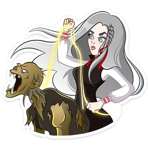 🧟‍♀ Стикер «Мара Агата» для Telegram