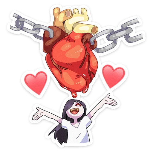 ❤ Стикер «Мара без надписей» для Telegram
