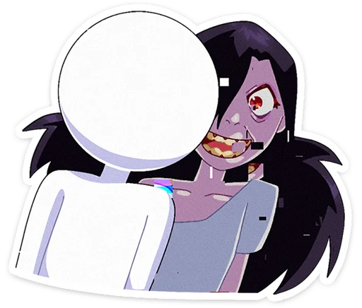 😈 Стикер «Мара без надписей» для Telegram