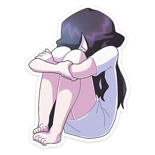☹ Стикер «Мара без надписей» для Telegram