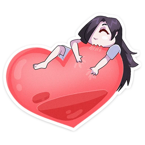 ❤ Стикер «Мара без надписей» для Telegram
