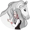 🐎 Эмодзи «Мара Агата» для Telegram