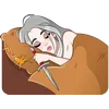 😴 Эмодзи «Мара Агата» для Telegram