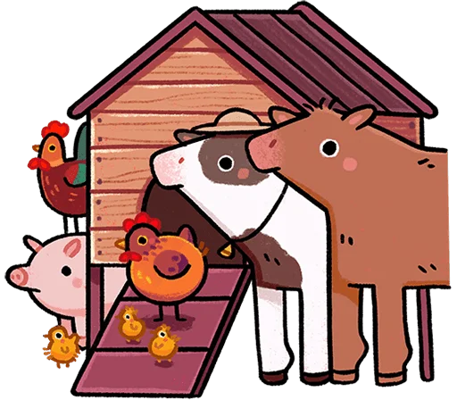 ⭐ Стикер «Маргаритка без надписей» для Telegram