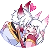 😘 Эмодзи «Мари И Хидэ» для Telegram
