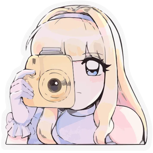 📷 Эмодзи «Марико» для Telegram