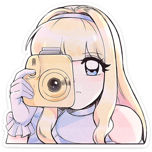 📷 Стикер «Марико» для Telegram