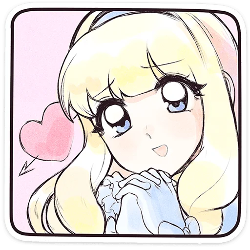 😍 Стикер «Марико» для Telegram