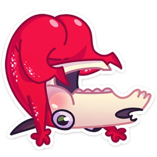 🙃 Стикер «Мэри Лу» для Telegram