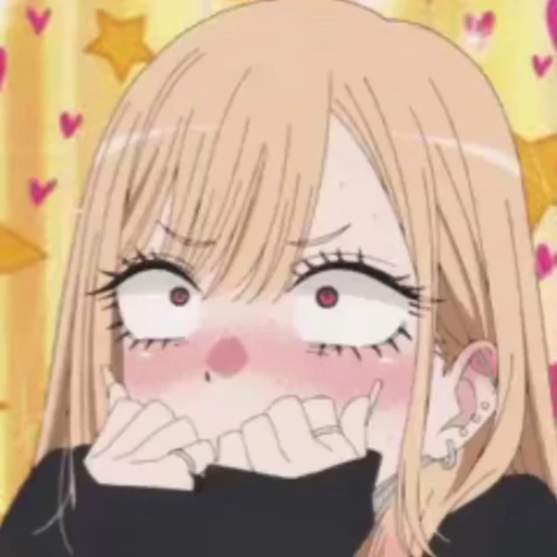 🍥 Стикер «Marin Kitagawa» для Telegram